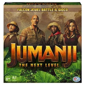 Jumanji 3 The Next Level, Gioco da Tavolo Falcon Jewel Battle Game per Bambini, Famiglie e Adulti