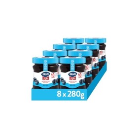 Hero Light Confettura Mirtilli senza zuccheri aggiunti - 1 Confezione da 8 Vasi x 280 g