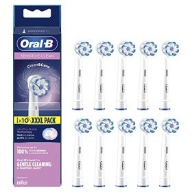 Oral-B Sensitive Clean Testine di Ricambio per Spazzolino Elettrico, Confezione da 10 Pezzi