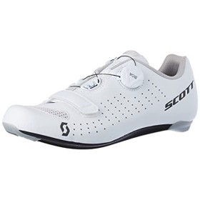 SCOTT 251817, Scarpa Ciclismo Uomo, White/Black, 43.0