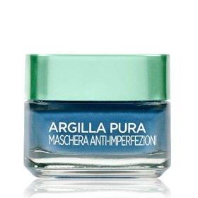 L'Oréal Paris Detergenza Maschera per il Viso Argilla Pura Anti-Imperfezioni con Alghe Marine, Agisce sui Punti Neri e Ristring