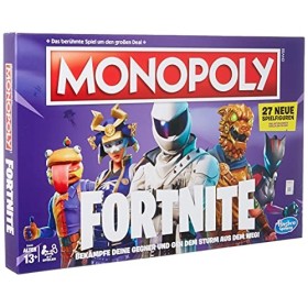 Hasbro Gaming- Monopoly Edition, Tavolo per Il Gioco Fortnite, a Partire da 13 Anni, Colore, Standard, E6603398