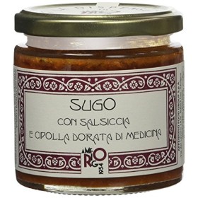 La Dispensa di Amerigo Sugo con Salsiccia e Cipolla - 4 Confezioni da 200 g
