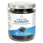 Polvere di Mirtillo Selvatico Biologico (Mirtillo Nero): 100 g, a Base di Bucce e Semi di Bacche, Senza Zuccheri Aggiunti, Forni
