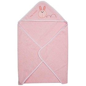 Chicco Accappatoio Quadrato in Spugna di Cotone, 0 mesi+, Rosa