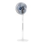 Rowenta VU5740 Turbo Silence Extreme+, Ventilatore a Piantana, Silenzioso 44 Db(A), 4 Velocità, 40 cm, Bianco, 430 x 453 x 1320