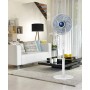Rowenta VU5740 Turbo Silence Extreme+, Ventilatore a Piantana, Silenzioso 44 Db(A), 4 Velocità, 40 cm, Bianco, 430 x 453 x 1320