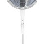 Rowenta VU5740 Turbo Silence Extreme+, Ventilatore a Piantana, Silenzioso 44 Db(A), 4 Velocità, 40 cm, Bianco, 430 x 453 x 1320