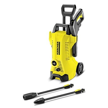 Kärcher - Idropulitrice K 3 Full Control - 120 Bar, 380 L/H, Resa 25 M²/H - Pistola Alta Pressione, 2 Lance, Tubo 6m
