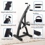 BAKAJI Pedaliera Allenamento Braccia Gambe Cyclette Cycle Bike Ginnastica Passiva Esercizio Fitness Riabilitazione Anziani (Dual