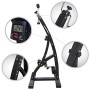 BAKAJI Pedaliera Allenamento Braccia Gambe Cyclette Cycle Bike Ginnastica Passiva Esercizio Fitness Riabilitazione Anziani (Dual