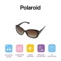 Polaroid - P8317 - Occhiali da sole Donna Rettangolare - Polarizzati - Materiale leggero - Custodia protettiva inclusa