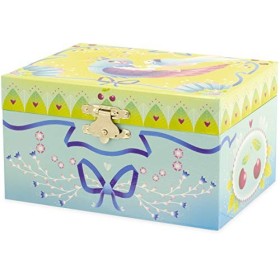 Ulysse- Cassapanca Musical Ciliegia Bijoux, 9533, Blu, Verde anice