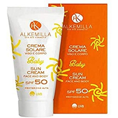 Crema Solare Viso Corpo Baby SPF 50 150ml - Alkemilla