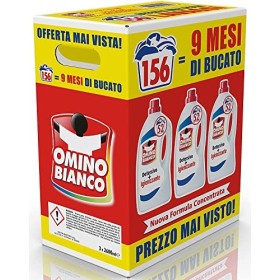 Omino Bianco - Igienizzante - 156 Lavaggi - 3 x 2600 ml (7800ml)