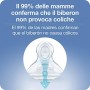 NUK First Choice+ set biberon per neonati | 0-6 mesi | 2 bottiglie con controllo della temperatura, 2 ciucci e anello di dentizi