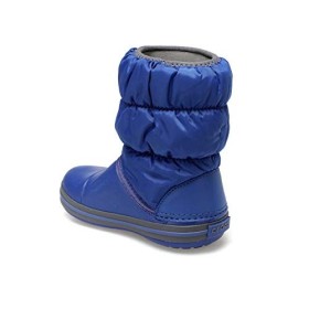 Crocs Winter Puff Boot Kids, Stivali Unisex – Bambini, Blu (Cerulean Blue/Light Grey), 28/29 EU