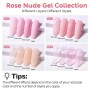 AIMEILI Smalto Semipermanente in Gel UV LED Smalti Semipermanenti Soak Off Smalti per Unghie per Manicure Kit Semipermanente Ung
