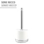 WENKO 16878100 Portarotolo Riserva Viterbo - per 3 Rotoli, Acciaio Inossidabile, 14 x 35 x 14 cm, Lucido