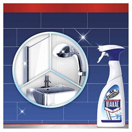Viakal Detersivo Anticalcare Spray Regolare, Maxi Formato 2 Pezzi da 700 ml
