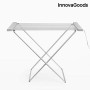 InnovaGoods Stendibiancheria Elettrico, Alluminio e ABS, Argento, 94 x 74 x 50 cm