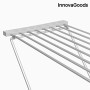 InnovaGoods Stendibiancheria Elettrico, Alluminio e ABS, Argento, 94 x 74 x 50 cm