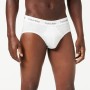 Calvin Klein 3P Hip Brief Intimo, Multicolore (Black White & Grey), Medium (Pacco da 3) Uomo