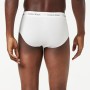 Calvin Klein 3P Hip Brief Intimo, Multicolore (Black White & Grey), Medium (Pacco da 3) Uomo