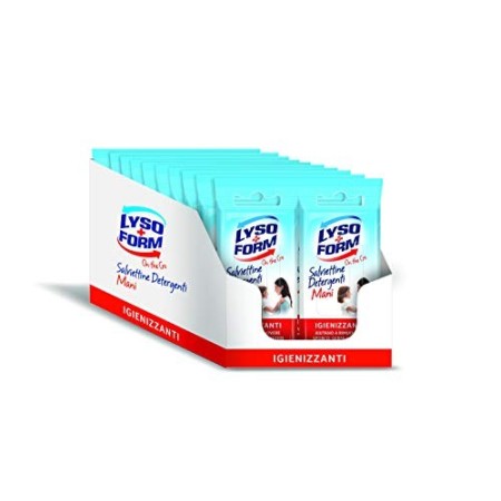 Lysoform On the Go, Megapack Salviettine Detergenti Mani 200 salviette - 846 g