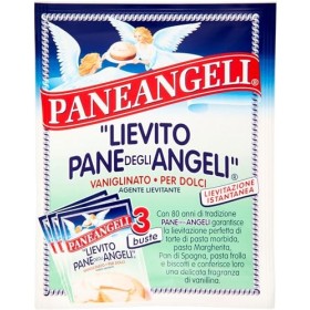 Paneangeli - "Lievito Pane degli Angeli", Vaniglinato, per Dolci, Lievitazione Istantanea , 48 g