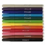 Pelikan 000730 - Set Pennarelli Lavabili, Colorella Star, Kit Scuola 12 Colori, Punta Fine, Tappo Antisoffocamento, Fusto in Pla