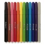 Pelikan 000730 - Set Pennarelli Lavabili, Colorella Star, Kit Scuola 12 Colori, Punta Fine, Tappo Antisoffocamento, Fusto in Pla