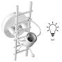 HAWEE Humanoid Creativo Lampada da Parete Interno Applique da Parete Moderna Lampada a Muro Applique Candelabro Max 60W E27 per 