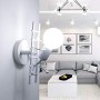 HAWEE Humanoid Creativo Lampada da Parete Interno Applique da Parete Moderna Lampada a Muro Applique Candelabro Max 60W E27 per 