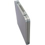 BAKAJI Tavolo Tavolino da Campeggio 120 x 60 cm Regolabile in Altezza Pieghevole Formato Valigia Facile da trasportare, Ideale p