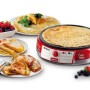 Ariete Maker Piastra elettrica per Crepes, 1000 W, Antiaderente, Rosso
