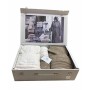 Renato Balestra Completo Bagno 6 pz MOD. Kenya Uomo&Donna Spugna di Cotone Q075 Beige-Biscotto