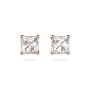 Swarovski Orecchini Attract, Bianco, Placcato Color Oro Rosa