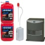 Toyoset Lc-3010 Stufa a Combustibile Elettronica, portatile, 3000 W, grigio, da 19m2 - 48m2, senza installazione, termostato reg