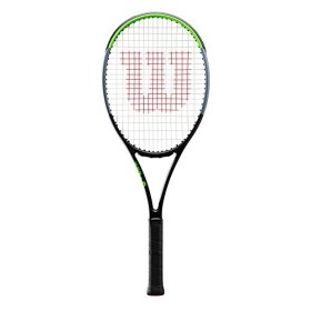 Wilson Blade 101L V7.0 TNS RKT, Racchetta da Tennis Unisex-Adulto, Nero/Grigio/Lime, 3