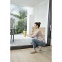 Kärcher WV 1 Plus - Aspiragocce a Batteria, Capacità Serbatoio 100 ml, Resa per Carica 18 Finestre, Ampiezza di Lavoro 250 cm,