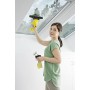 Kärcher WV 1 Plus - Aspiragocce a Batteria, Capacità Serbatoio 100 ml, Resa per Carica 18 Finestre, Ampiezza di Lavoro 250 cm,