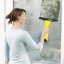 Kärcher WV 1 Plus - Aspiragocce a Batteria, Capacità Serbatoio 100 ml, Resa per Carica 18 Finestre, Ampiezza di Lavoro 250 cm,