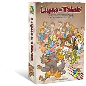 dV Giochi Lupus in Tabula-Gioco di società Interpretativo sui Lupi Mannari-Edizione Italiana, Colore Rosso, DVG9200
