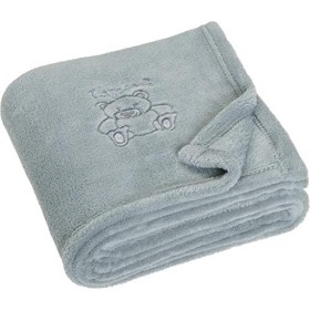 Playshoes Coperta in Pile, Coperta Neonato, Pile Bebè, Plaid in Pile, Versatile Coperta Coccolone per Bambini e Bambine, 75 x 1