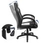 Songmics Poltrona Girevole da Ufficio, Direzionale, Ergonomica, Bianco