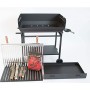Cruccolini Festa Barbecue a Carbone e Legna, Metallo, Nero