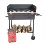 Cruccolini Festa Barbecue a Carbone e Legna, Metallo, Nero