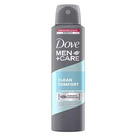 Dove, Men+Care, Deodorante spray Clean Comfort, 150 ml