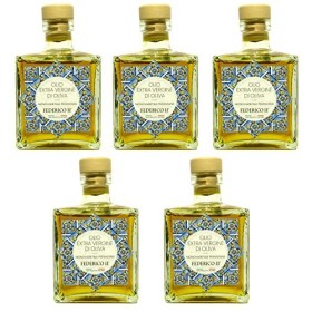 Voglia Di Puglia Olio Extravergine Di Oliva Da Olive Monovarietali Peranzana 5 Bottiglie 250 ml